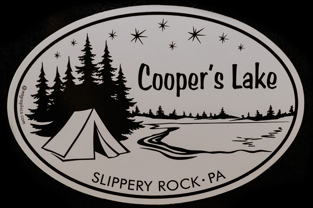 Cooper's Lake Sticker